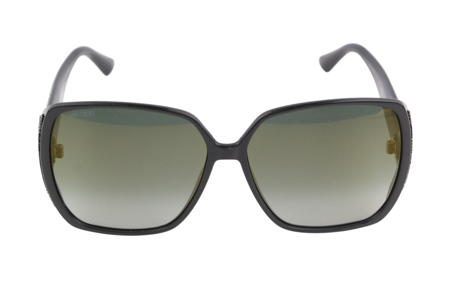 JIMMY CHOO Cloe/S Women's Sunglasses Flash Tinted Square Swarovski Case RRP499