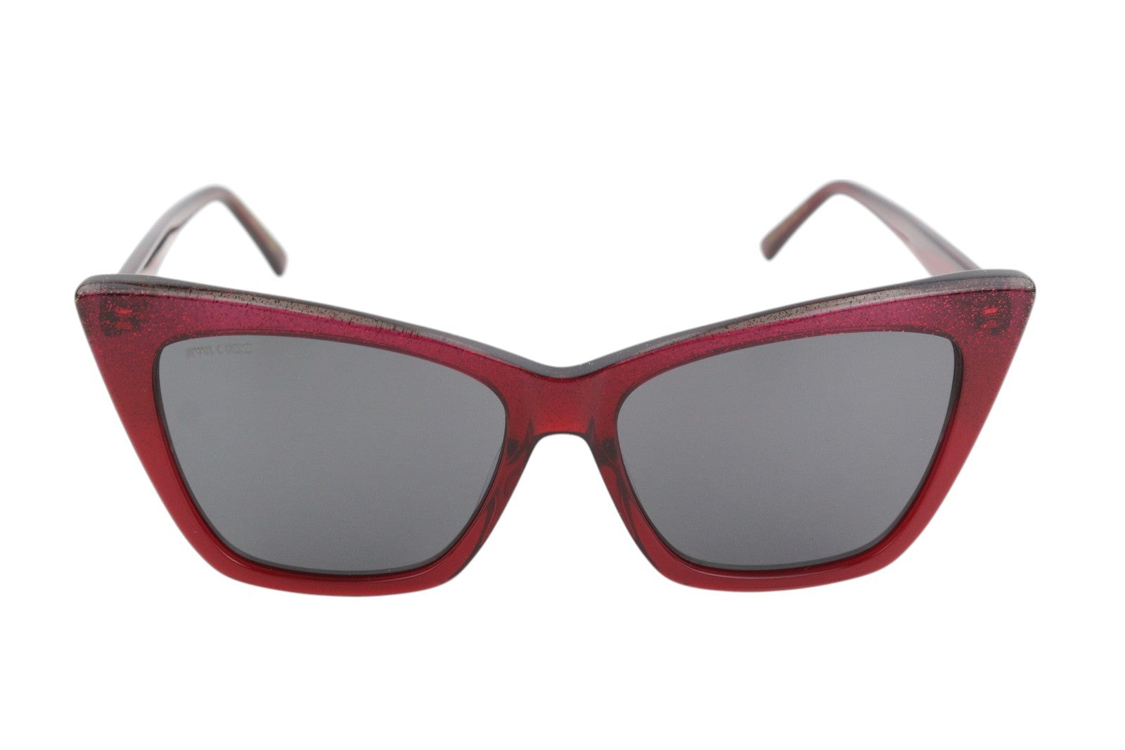 JIMMY CHOO Lucine/S Women's Sunglasses OS Dark Cateye Tinted Case Box RRP349