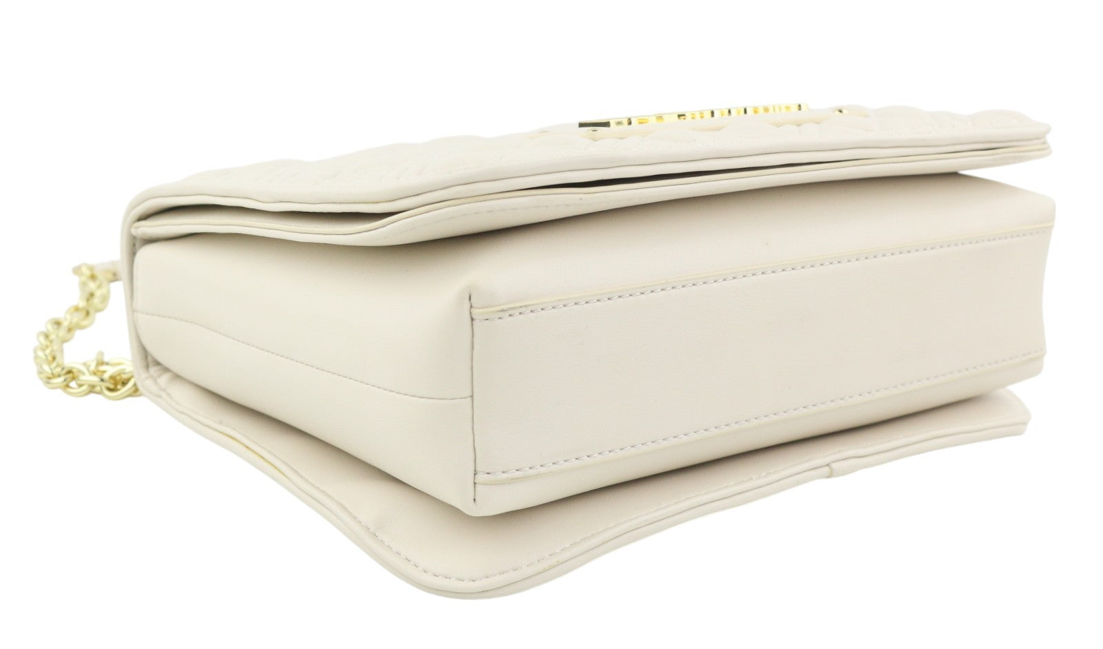 LOVE MOSCHINO Borsa Quilted PU Avorio Women Bag OS Beige Square Crossbody