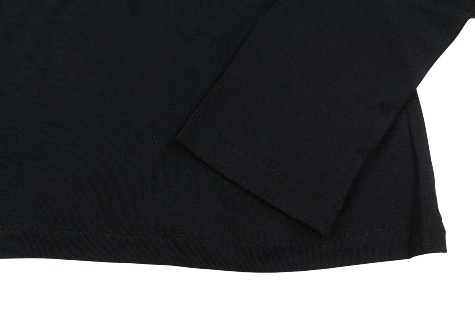 AMBUSH Fitted Turtleneck Tap Shoe Blanc Men T-Shirt XL Black Pullover RRP185