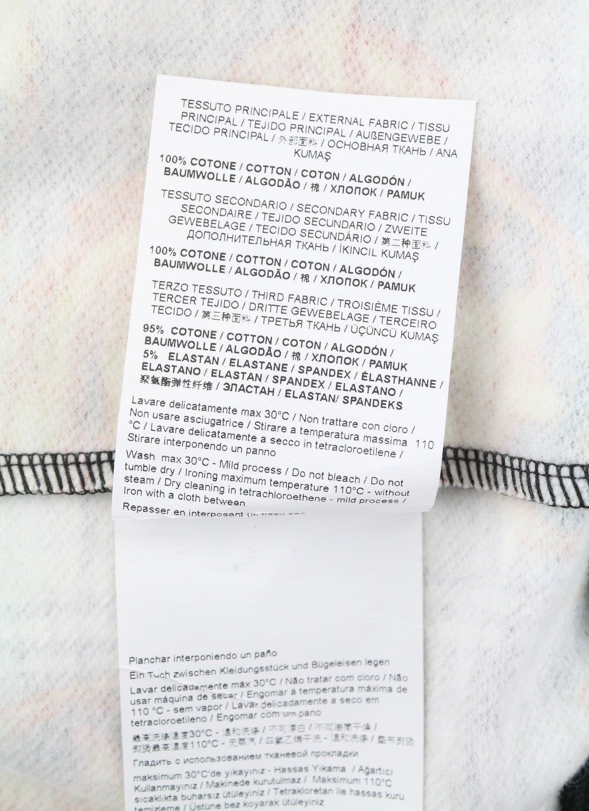 VERSACE COUTURE Felpa Garzata Print Highland Women Hoodie 40 Pullover RRP439