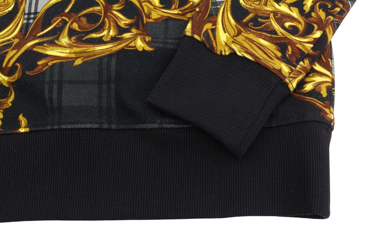 VERSACE COUTURE Felpa Garzata Print Highland Women Hoodie 40 Pullover RRP439