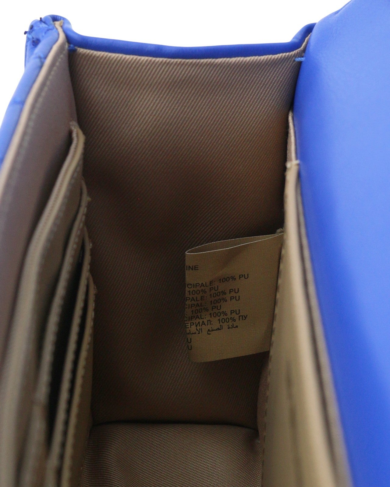 LOVE MOSCHINO Borsa Quilted PU Zaffiro Women Bag OS Blue Square Crossbody