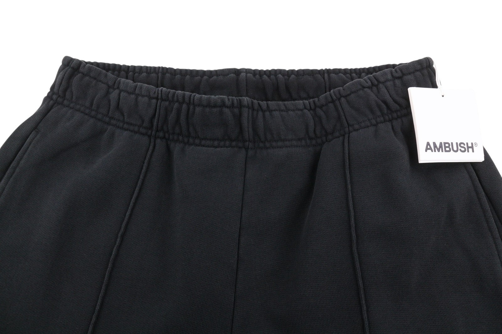 AMBUSH Wide Sweatpants Tap Shoe No Col Men Trousers 2XL Black Straight RRP550