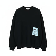 AMBUSH Pass Graphic Crewneck Tap Shoe Blanc Men Sweatshirt XL Distress RRP497