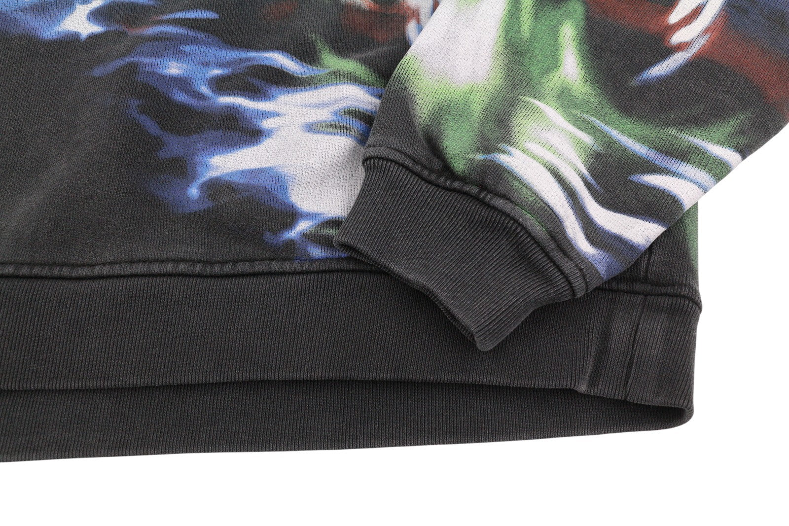 AMBUSH Graphic Tap Shoe Snorke Men Hoodie XL Grey Patterned Unisex RRP565