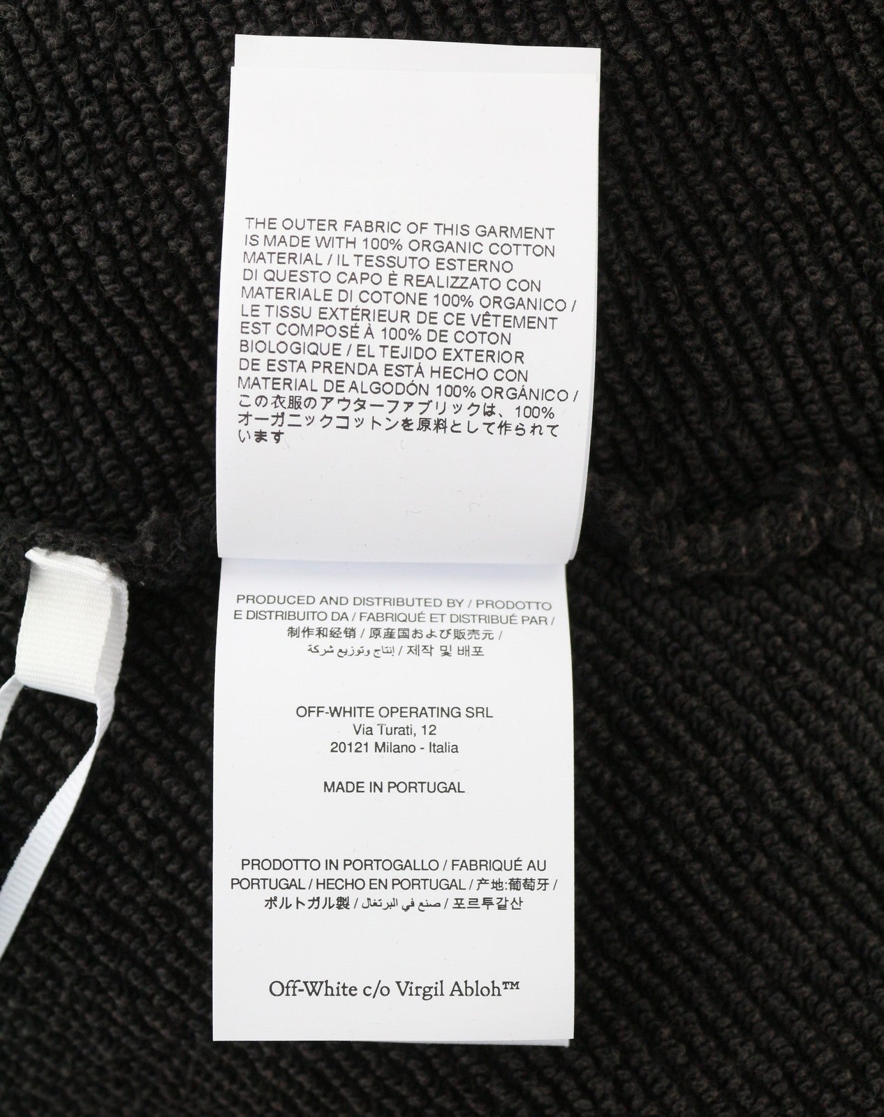 OFF-WHITE Bacchus Skate Men Hoodie XL Black Graphic Print Kangaroo Pocket RRP955