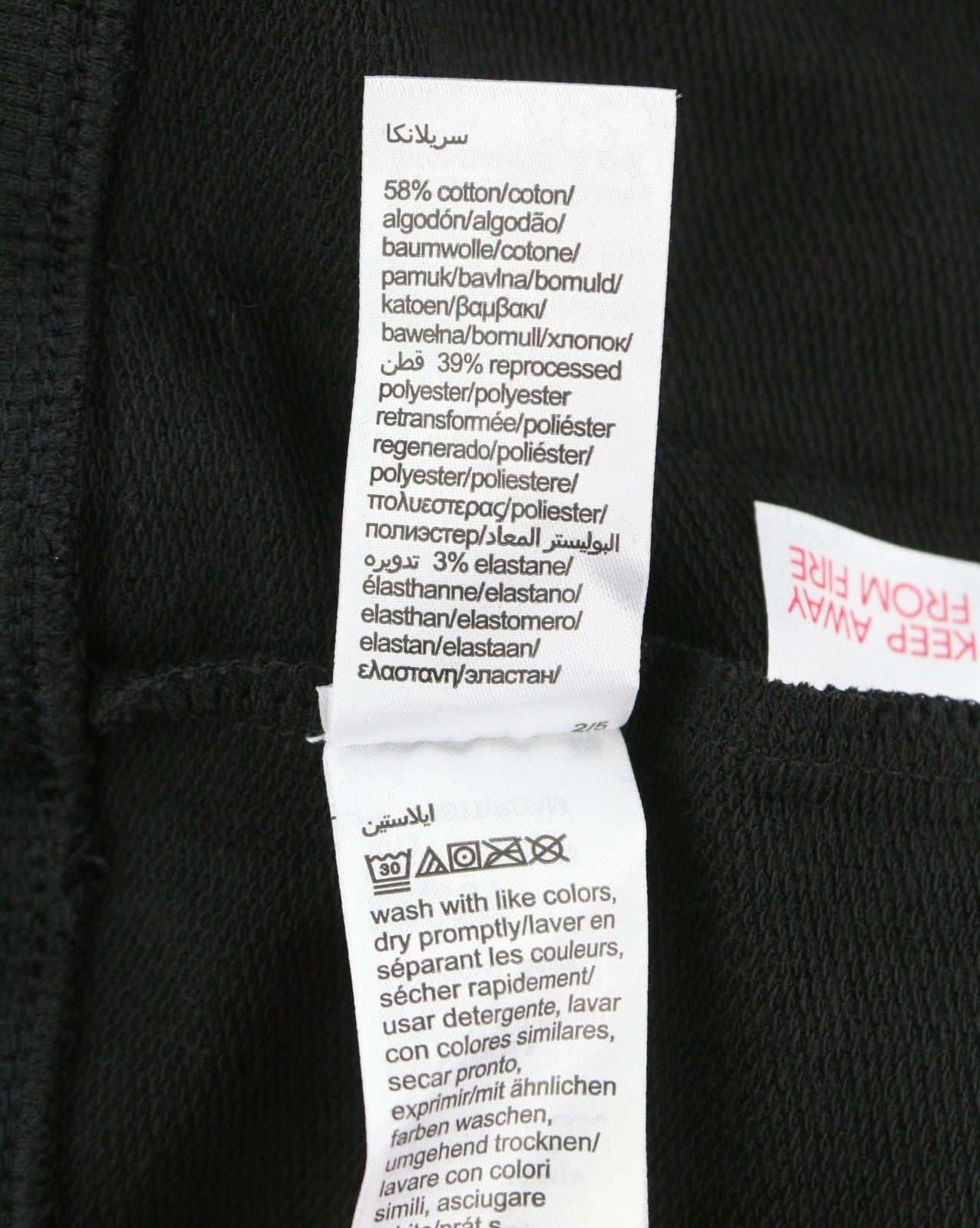 CALVIN KLEIN Men Sweatshirt XL Black Crew Embroidered Logo Sleepwear Pullover