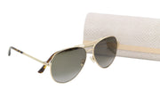 JIMMY CHOO Devan/S Women's Sunglasses OS Gold Shiny Frame Tinted Lens RRP349