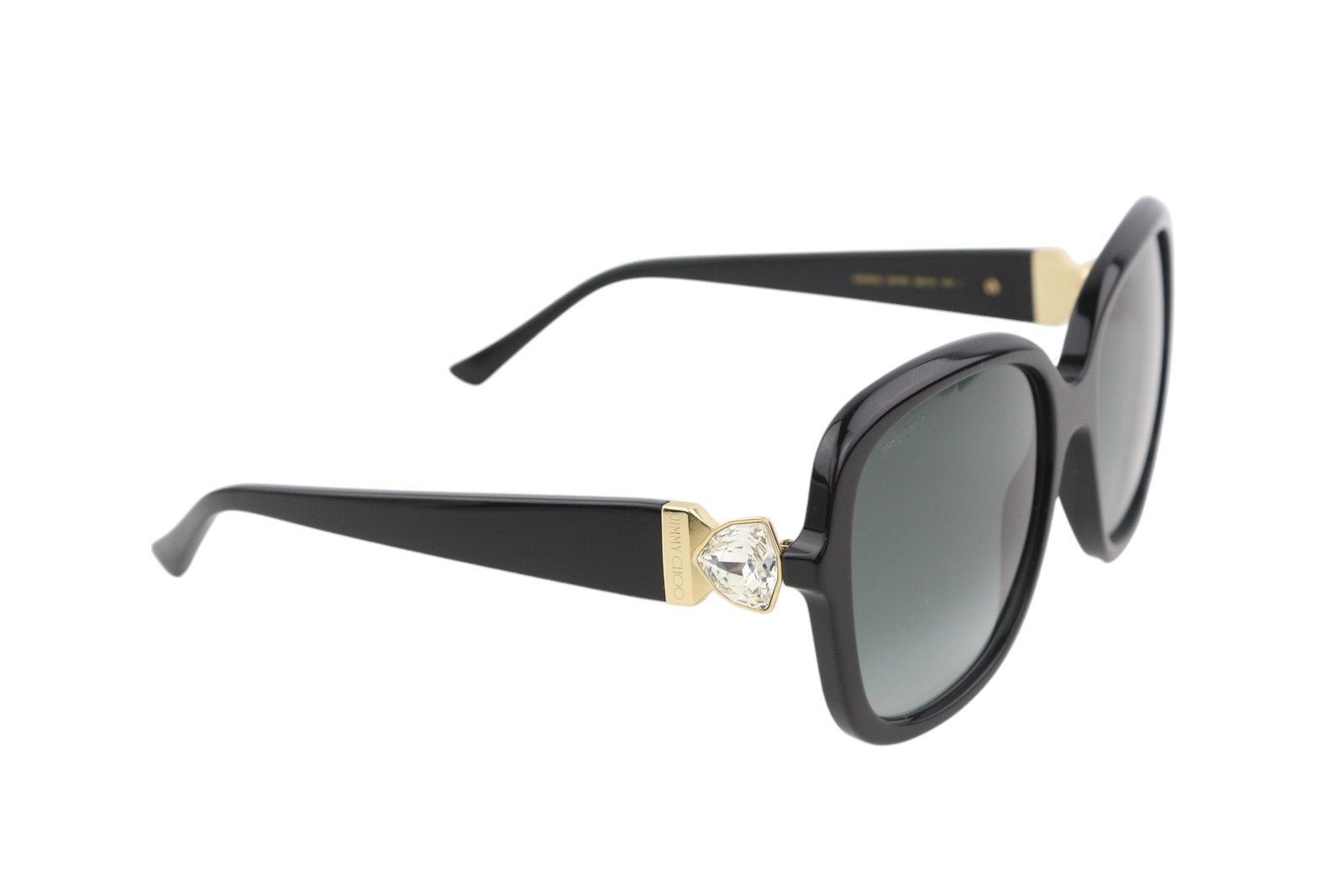 JIMMY CHOO Sadie/S Women's Sunglasses OS Black Square Tinted Lens RRP329
