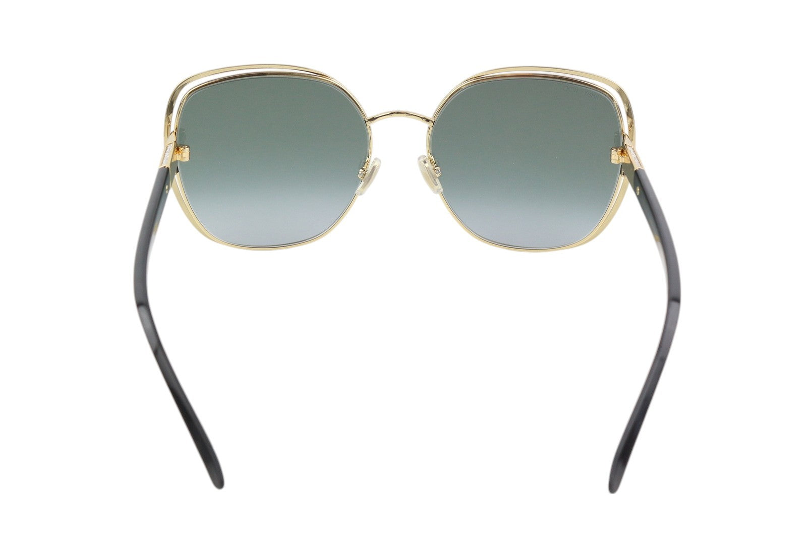 JIMMY CHOO Dodie/S Women's Sunglasses OS Gold Glitter Detail Frame RRP349