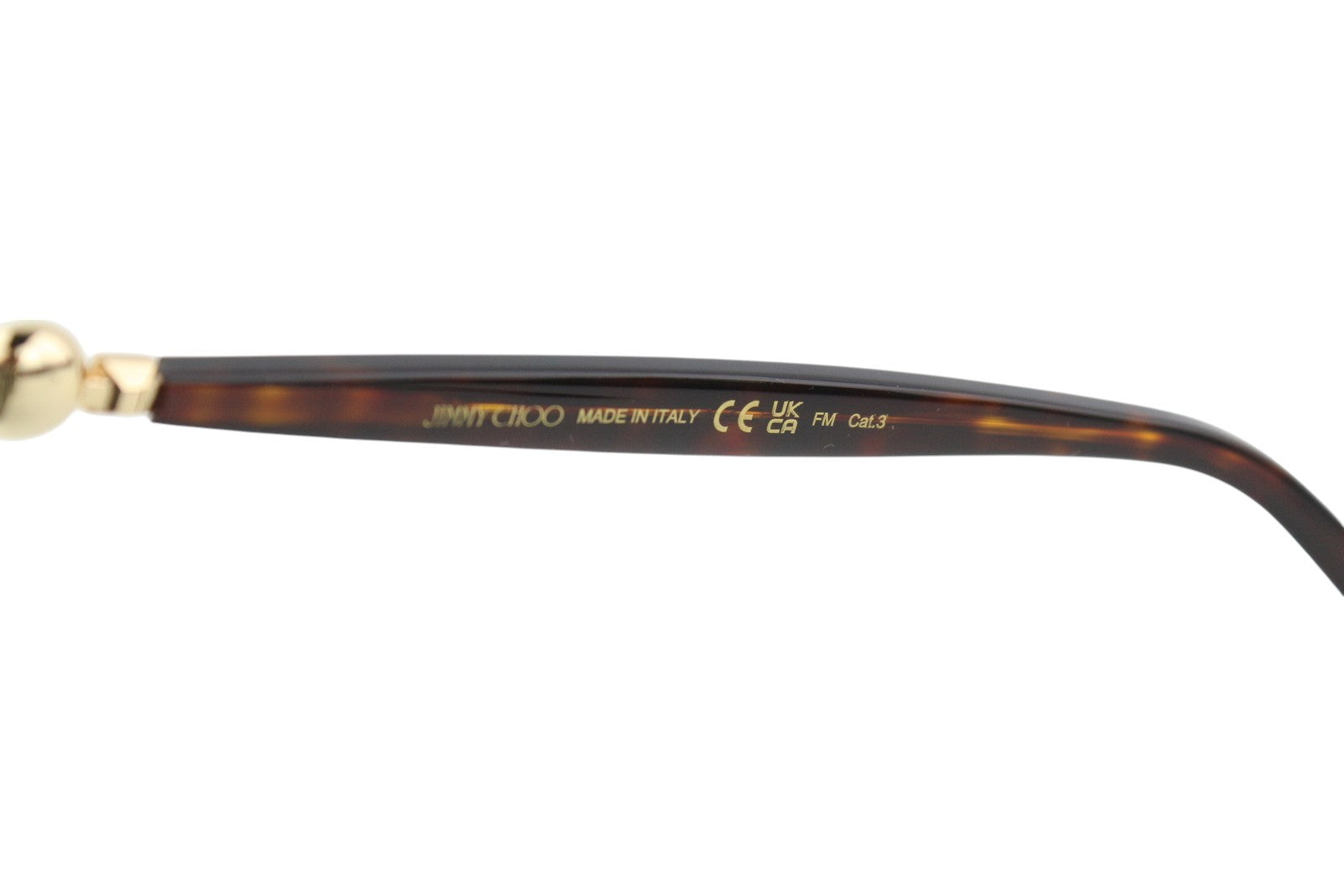 JIMMY CHOO Rua/G/S Women's Sunglasses OS Cateye Animal Print Frame RRP399