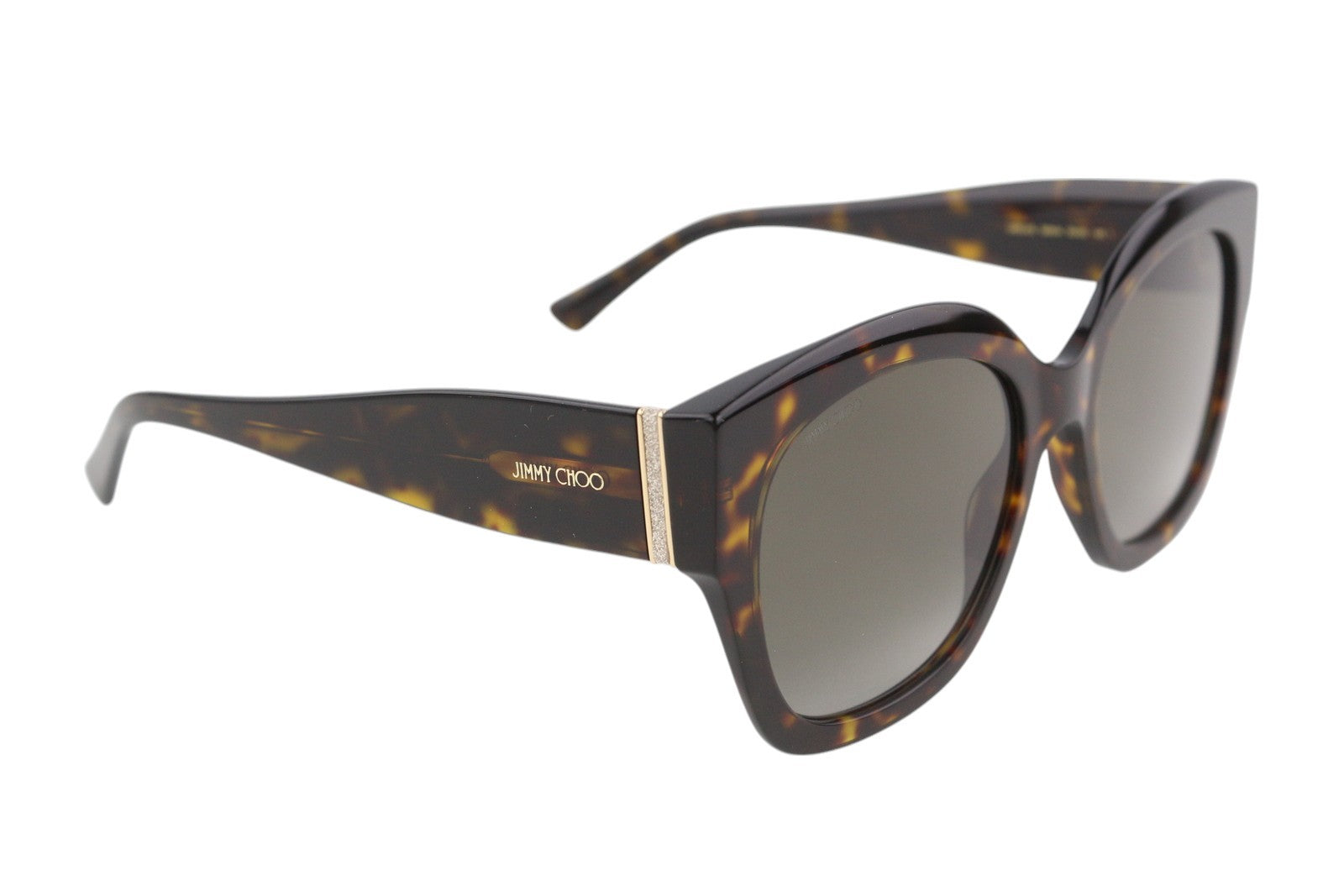 JIMMY CHOO Leela/S Women's Sunglasses OS Square Tinted Animal Print RRP349