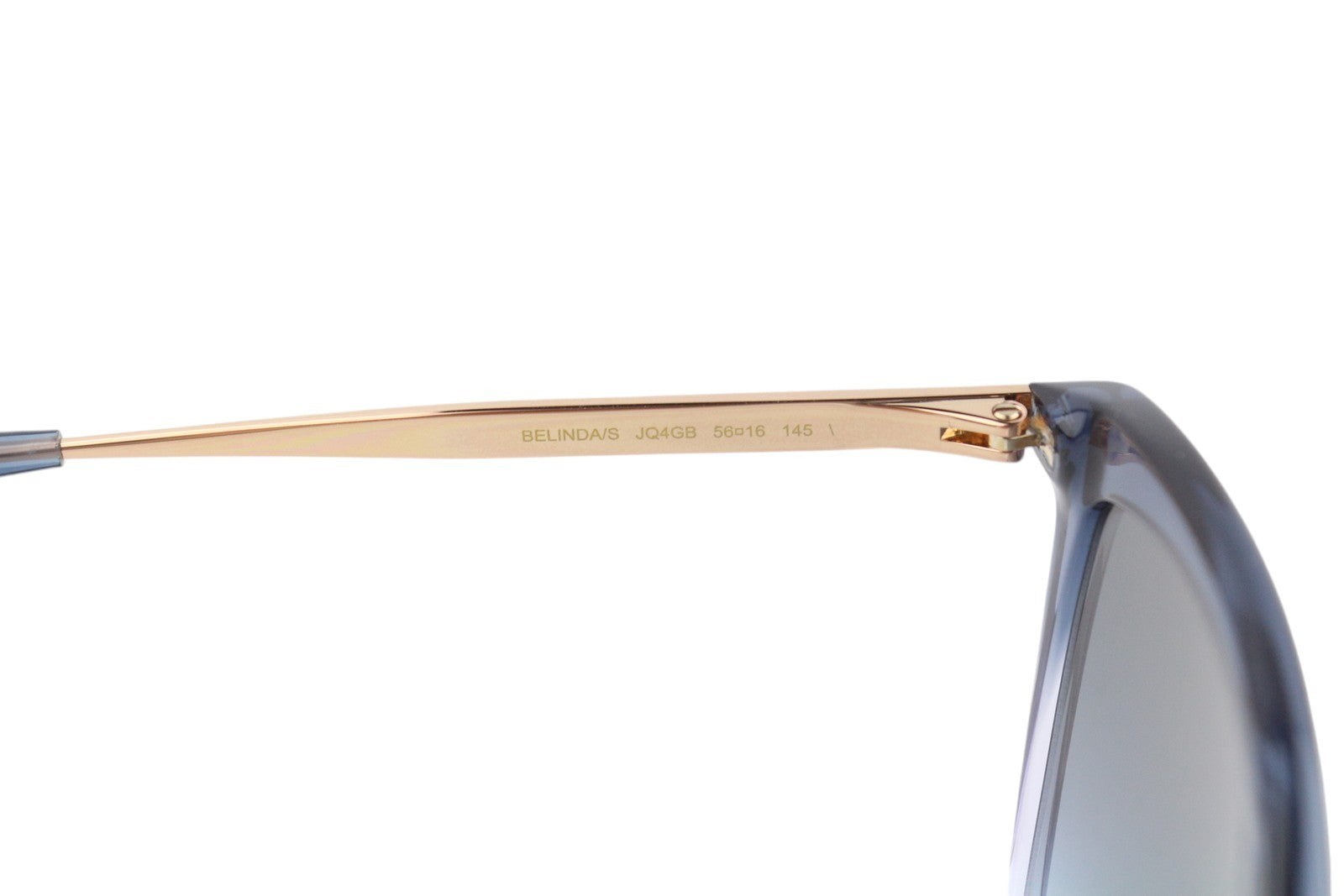 JIMMY CHOO Belinda/S Women's Sunglasses OS Blue Glitter Cateye Tinted RRP349