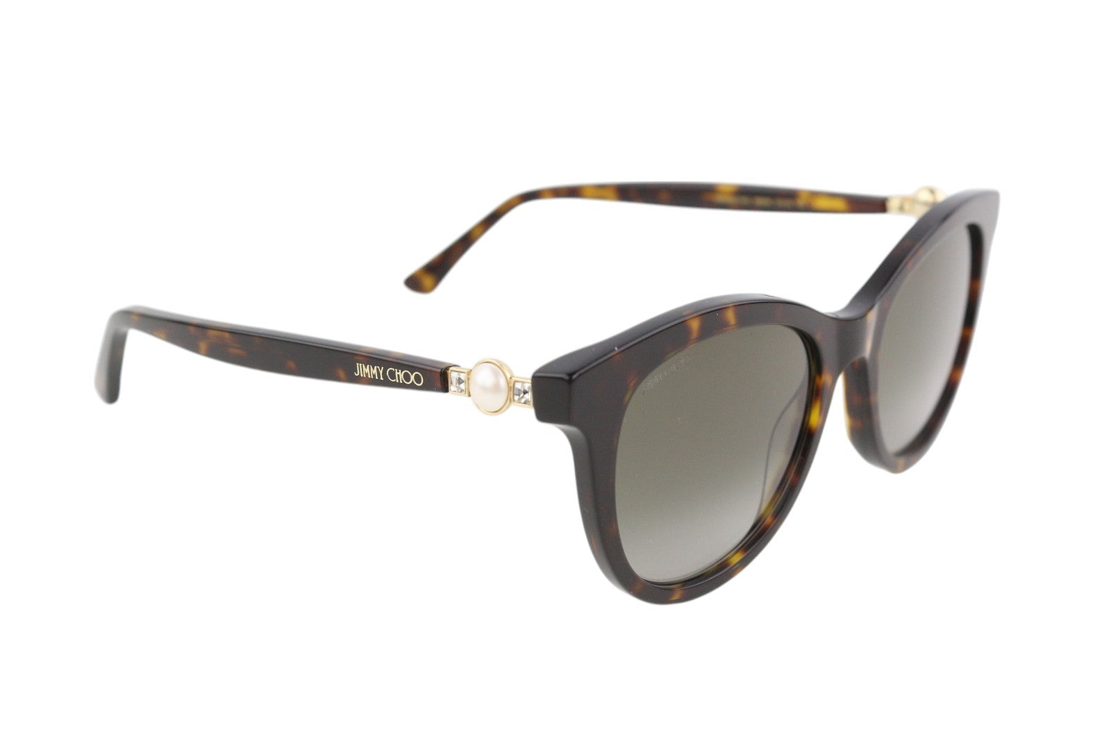 JIMMY CHOO Annabeth/S Women's Sunglasses OS Square Tinted Animal Print RRP349