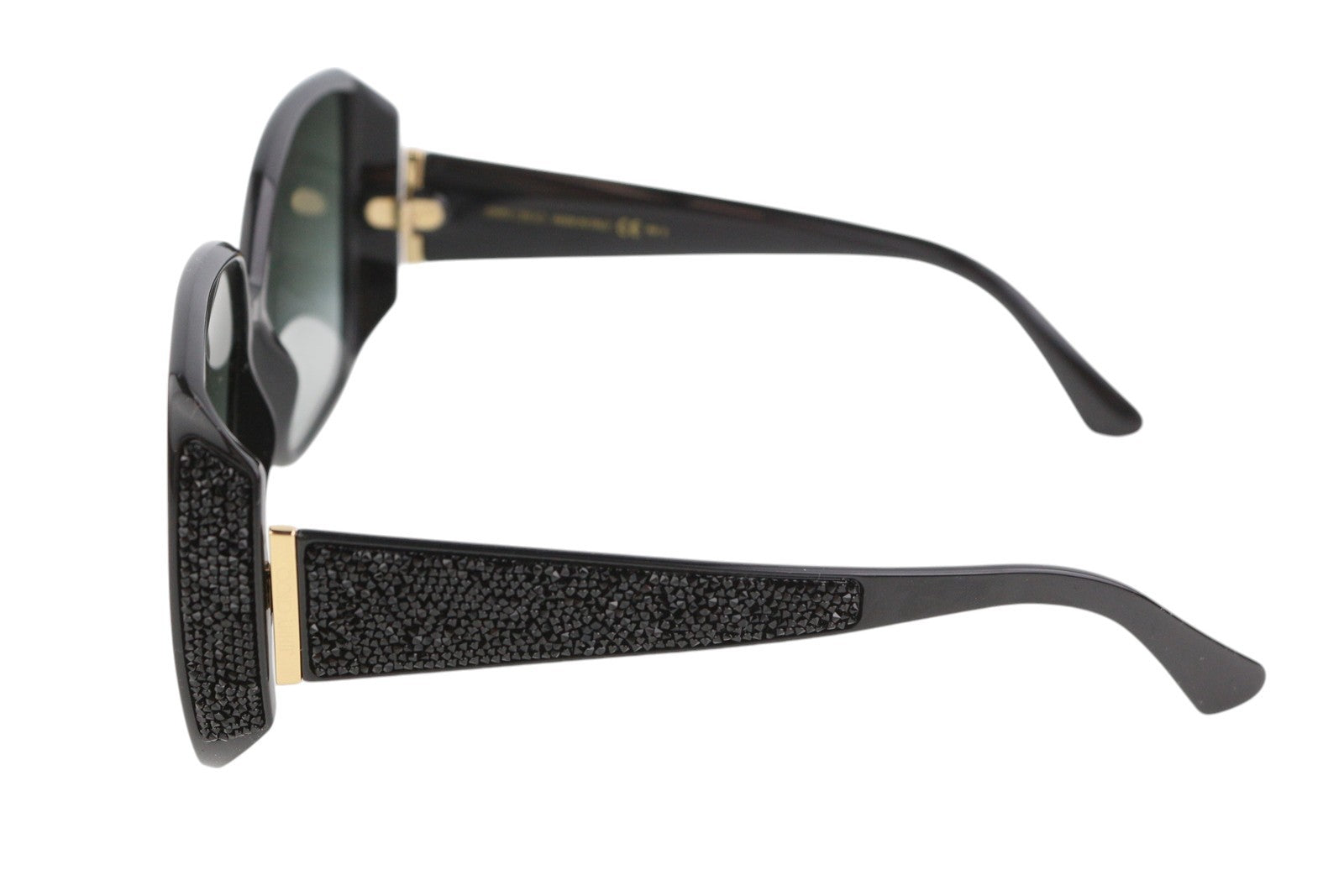 JIMMY CHOO Cloe/S Women Sunglasses Flash Tinted Swarovski Square Frame RRP399