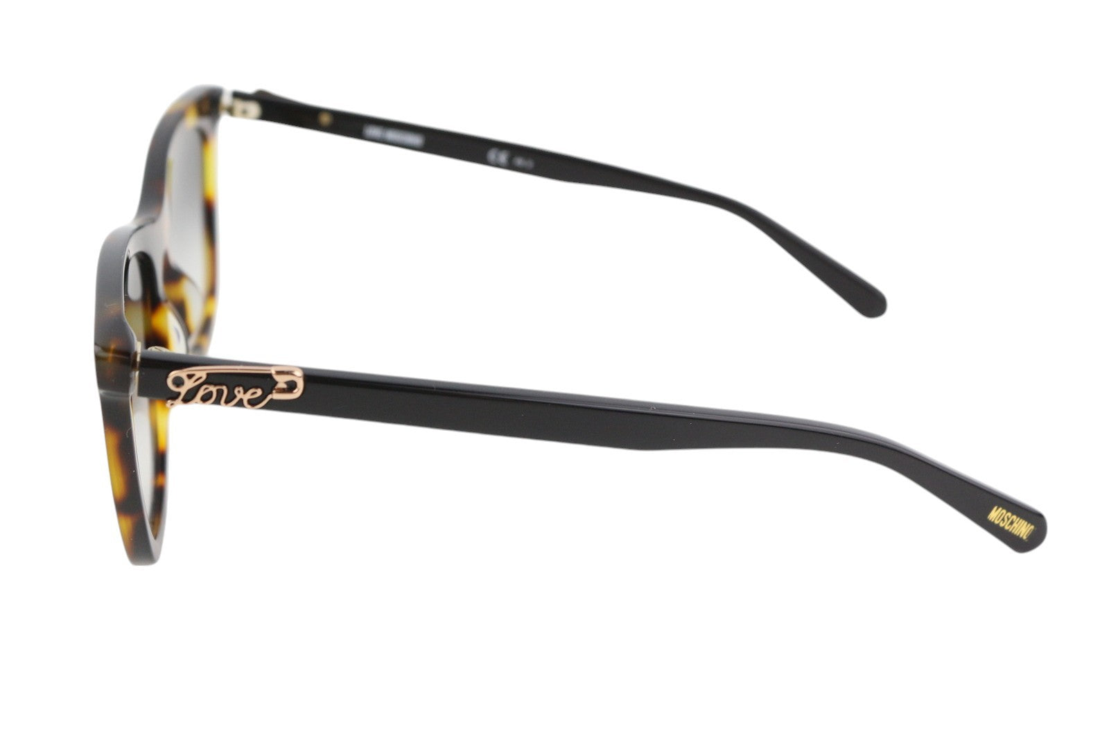 LOVE MOSCHINO Mol005/S Women's Sunglasses OS Square Animal Print Frame Logo