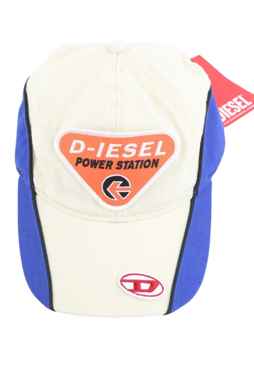 DIESEL C-Pavel Men's Cap One Size Baseball Cotton Power Station Embroidery