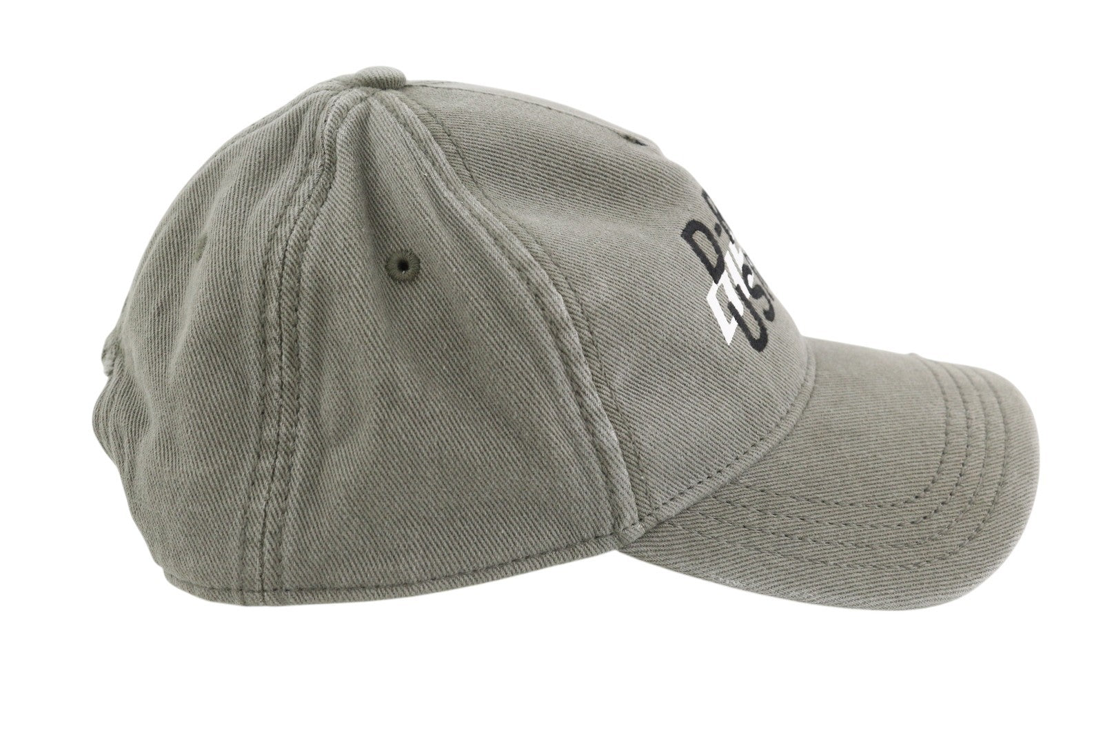 DIESEL C-Stone Men's Cap One Size Baseball D-Rill Usion Khaki Logo Cotton