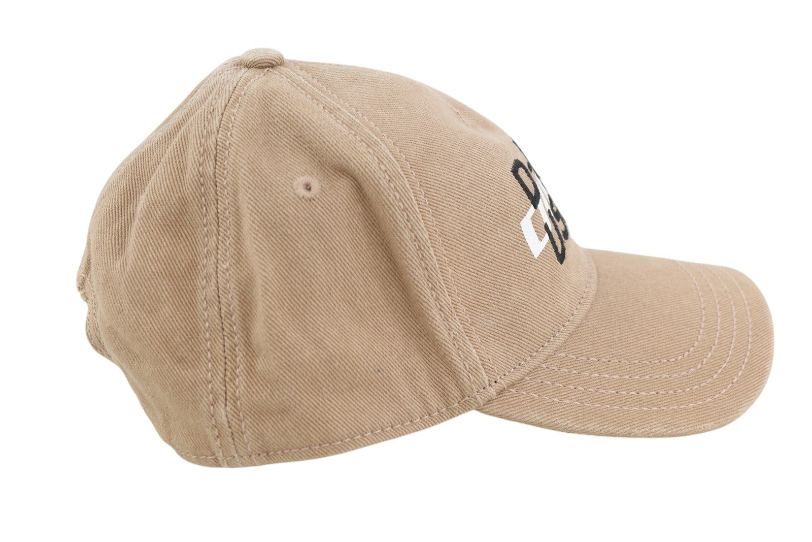 DIESEL C-Stone Men's Cap One Size Baseball D-Rill Usion Brown Cotton Logo
