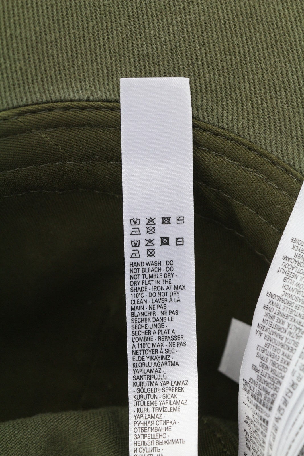 DIESEL C-Stone Men's Cap One Size Baseball D-Rill Usion Green Cotton Logo