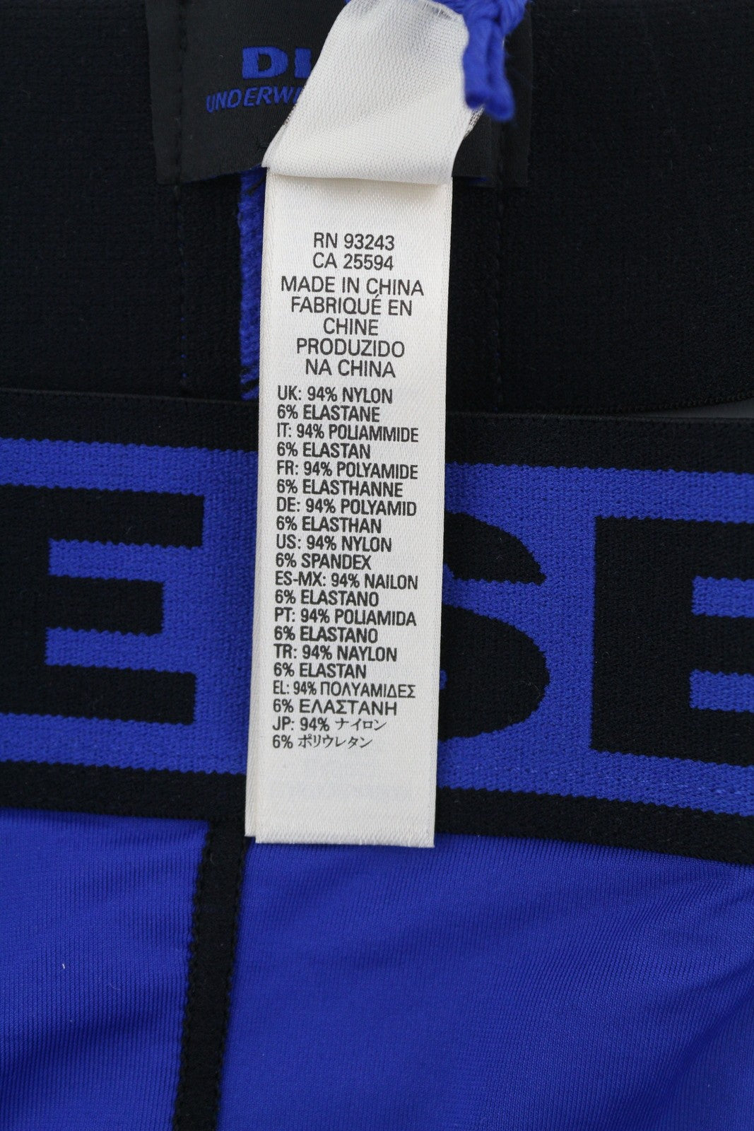 DIESEL Mo-Djock Men's Jockstrap S Microfiber Light Feel Elastic Waistband