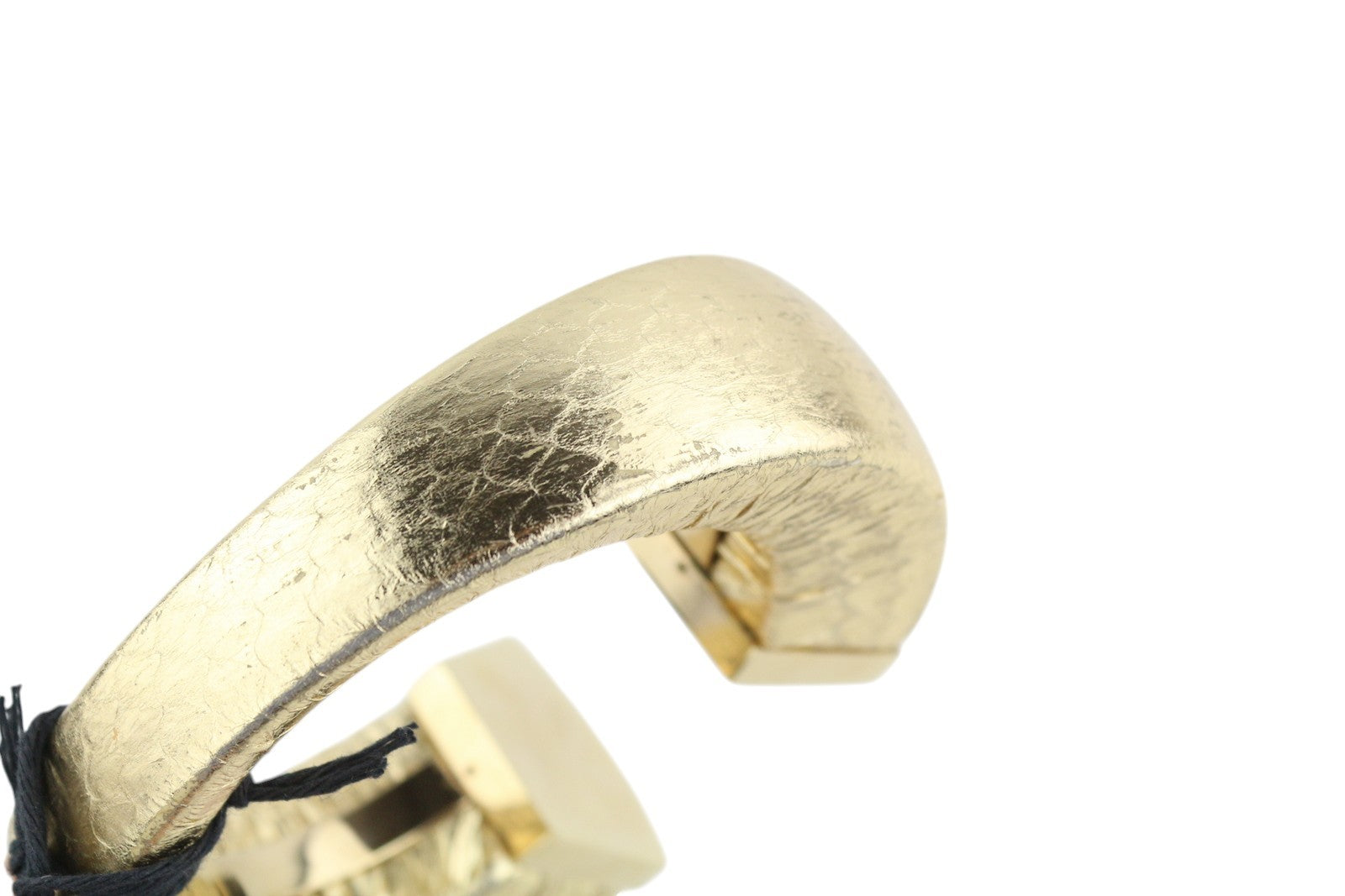 DSQUARED2 Ayers Oro Women Bracelet S Shiny Gold Tone Logo Armlet Casual