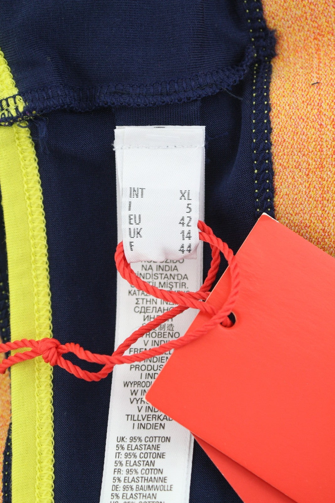 DIESEL Ufsb-Mileys Women's Sports Bra XL Blue Stretch Logo Sleeveless Training