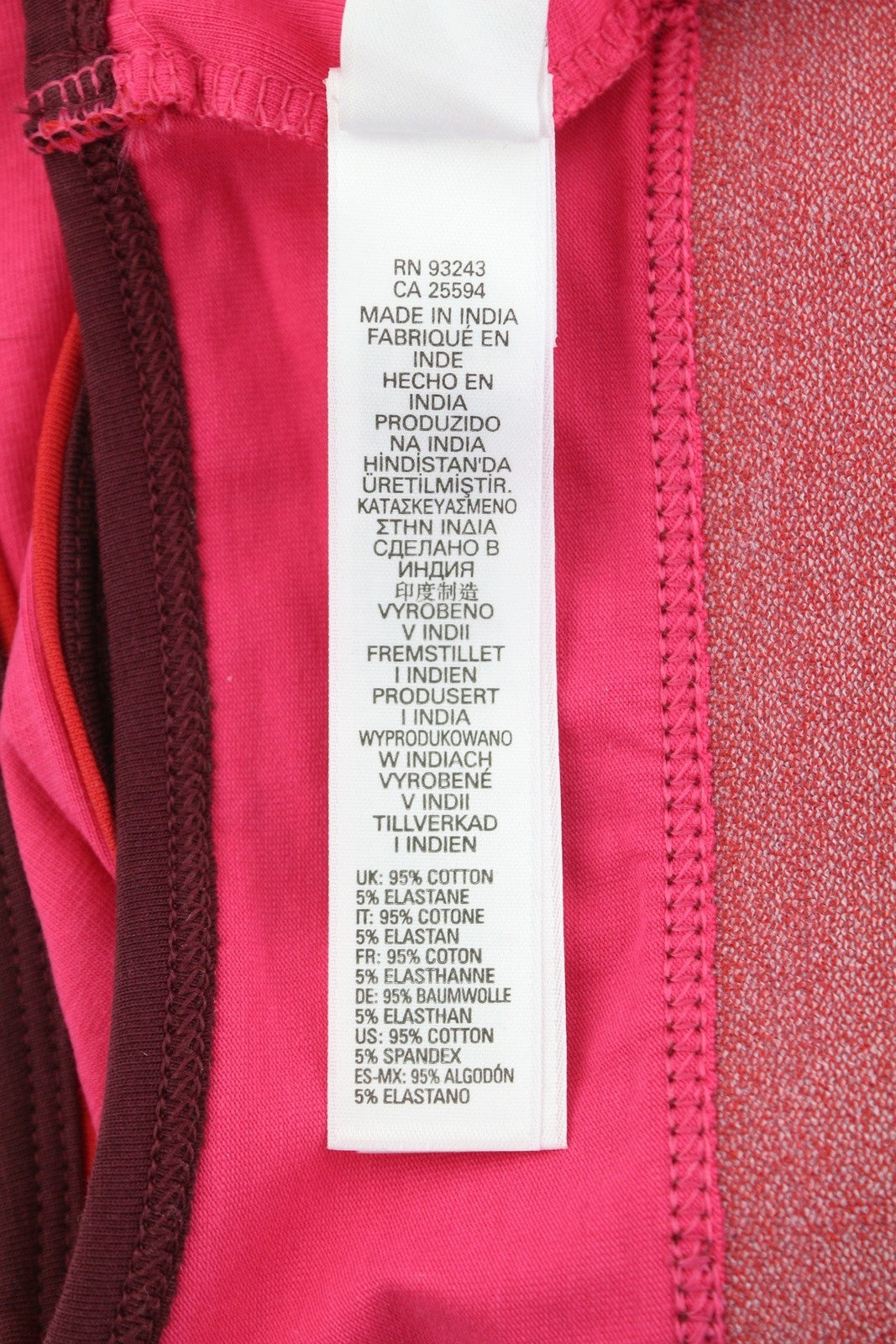 DIESEL Ufsb-Mileys Women's Sports Bra M Pink Stretch Logo Sleeveless Fitness