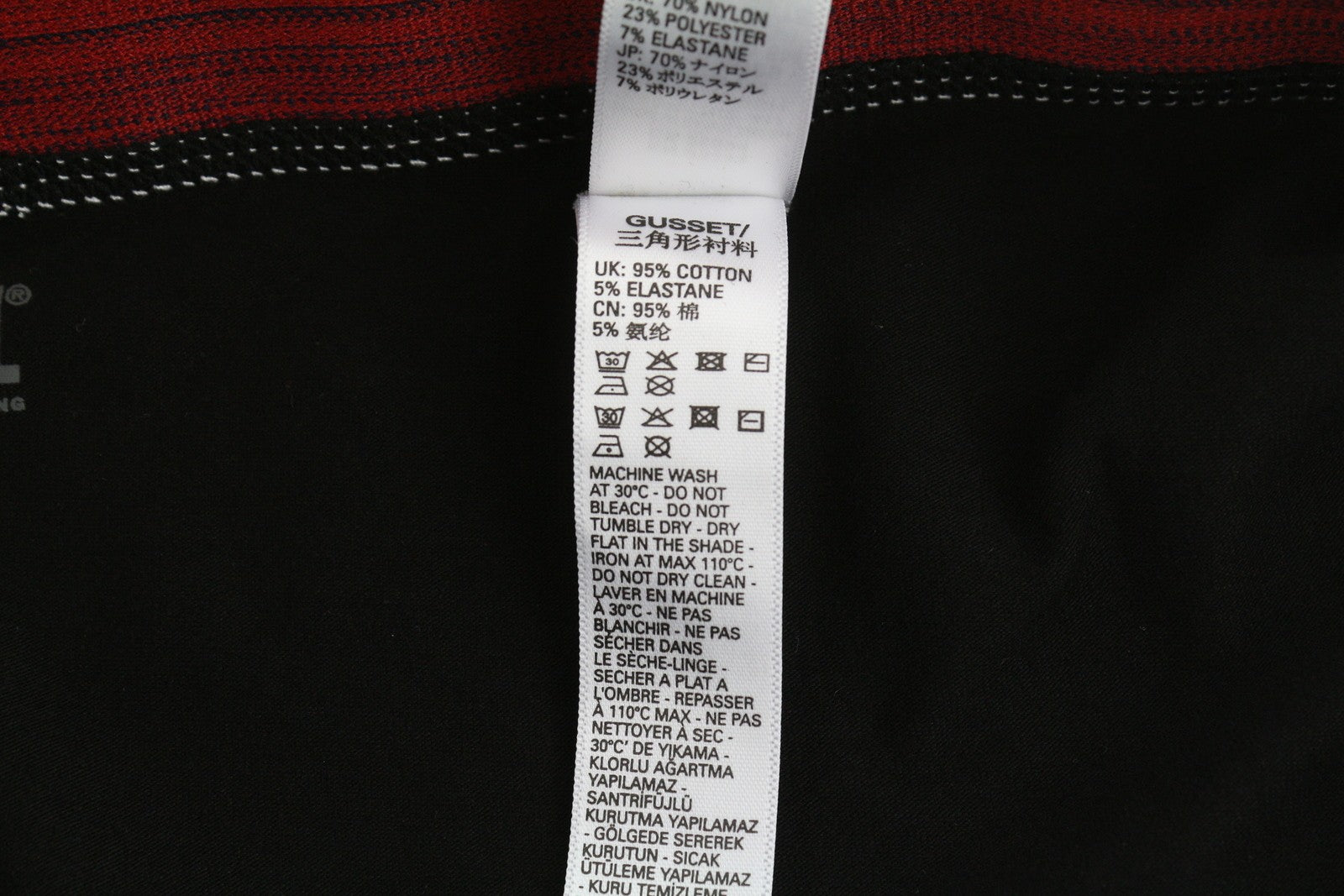 DIESEL Umbx-Damien Men's Underwear 2XL 3-Pack Stretch Logo Elastic Waistband