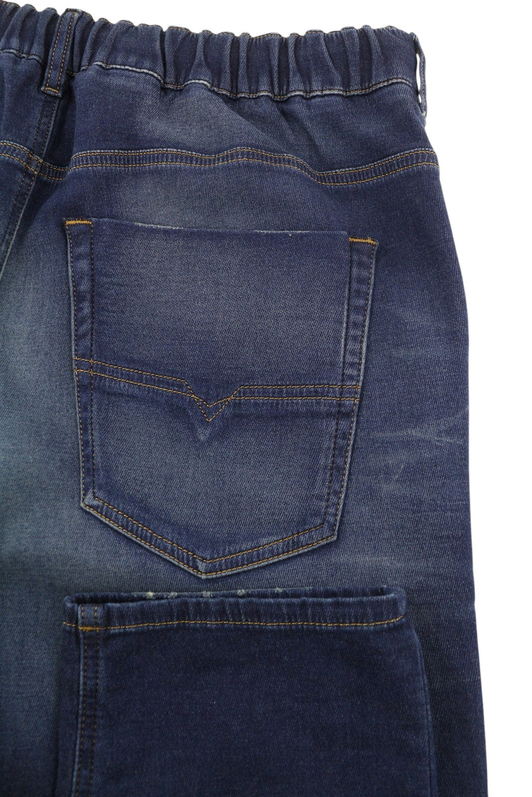 DIESEL Krooley-E-Ne 068HZ Men's Jeans W32 Jogg Drawstring Washed Blue RRP295