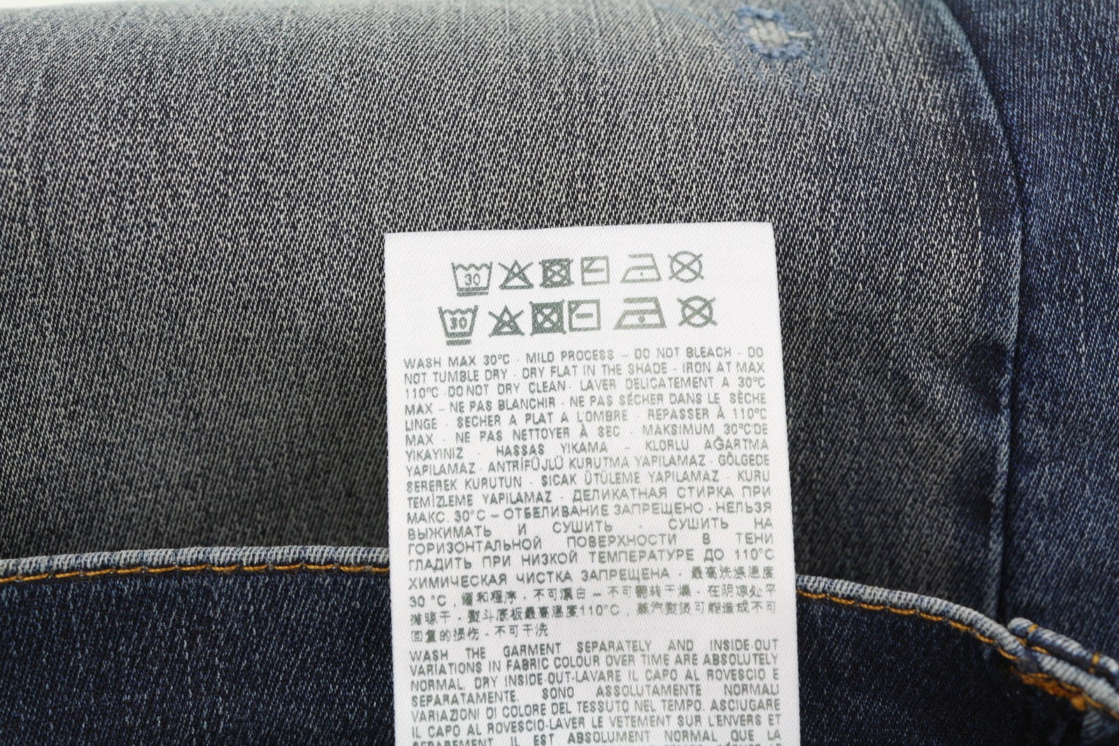 DIESEL Krooley-E-Ne E9H98 Men's Jeans W40/L32 Jogg Distress Washed Blue RRP295