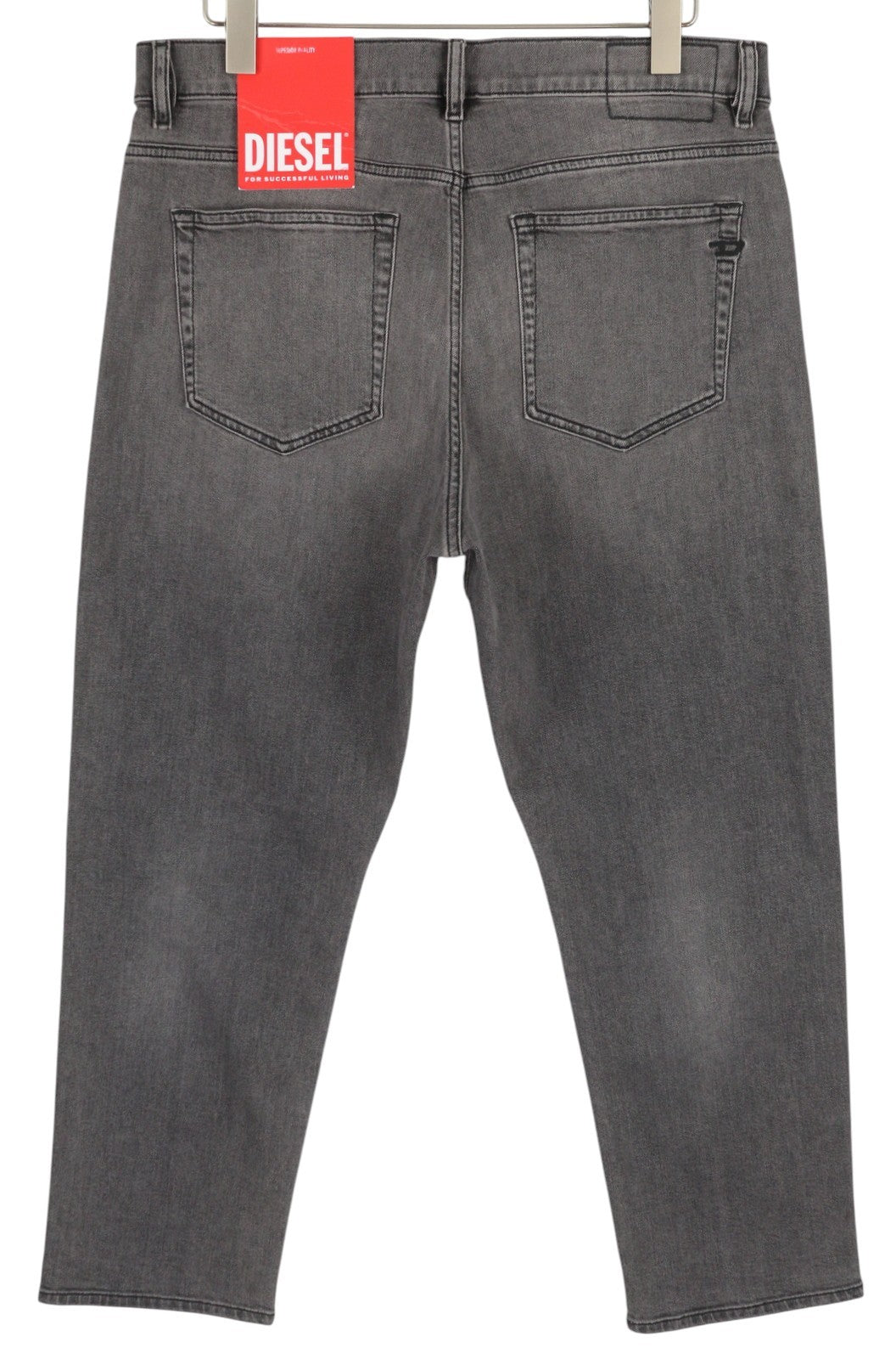DIESEL 2020 D-Viker 09D49 Men's Jeans W32/L30 Regular Straight Mid Waist Denim