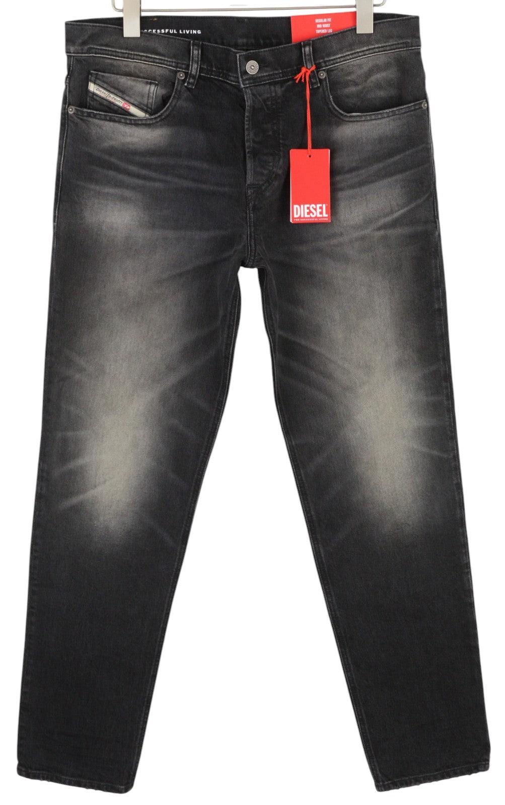 DIESEL 2003 D-Finitive 09G20 Men Jeans W32/L32 Regular Tapered Mid Waist RRP225