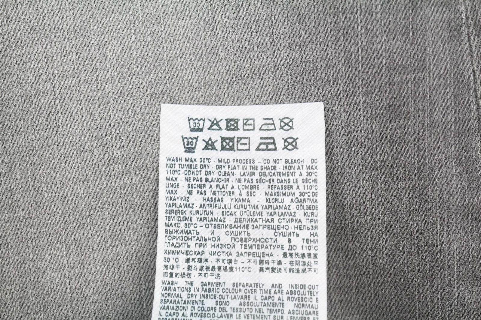 DIESEL 2019 D-Strukt 09F91 Men's Jeans W34/L32 Slim Grey Washed Zip Fly RRP175