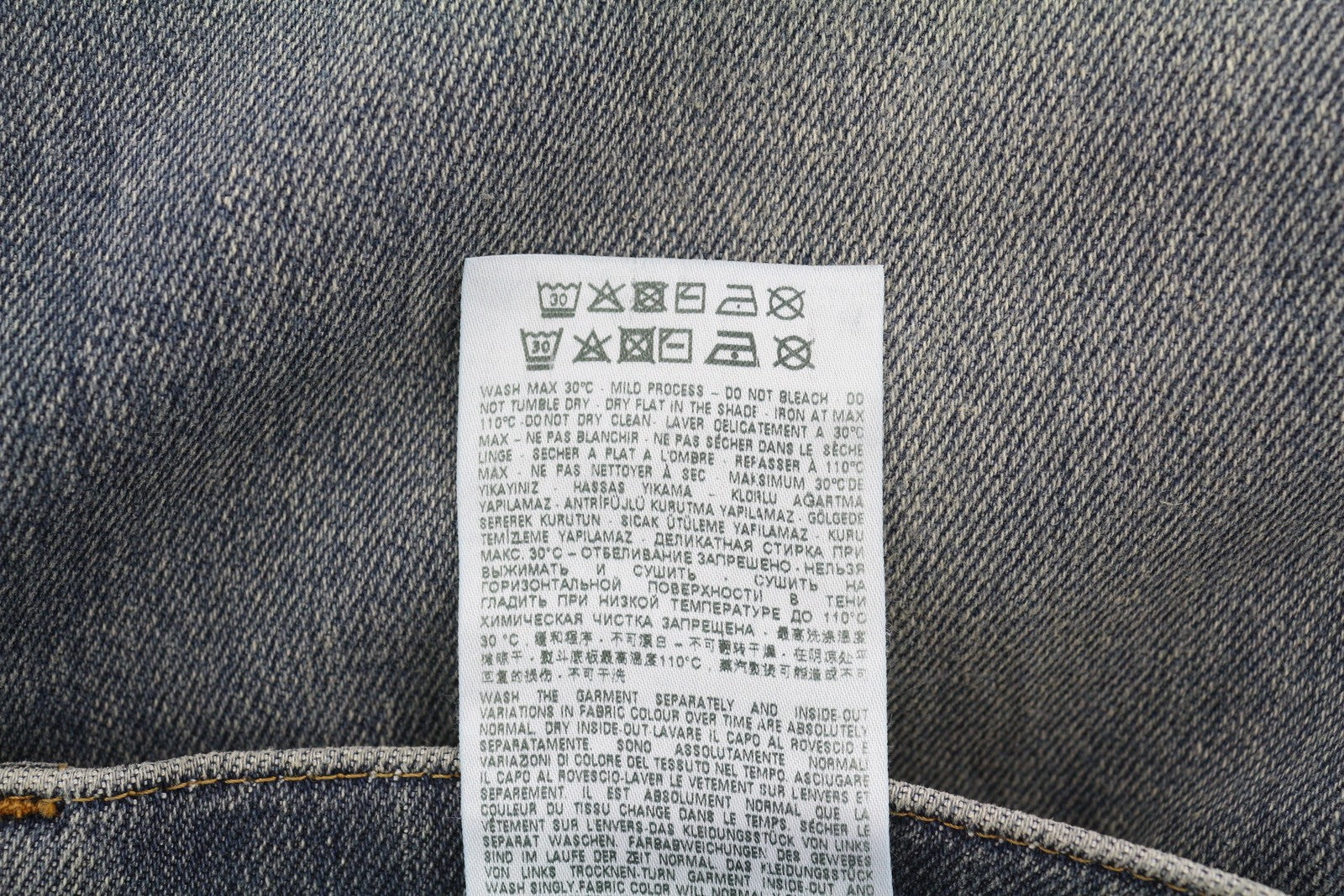 DIESEL 2019 D-Strukt 09F74 Men's Jeans W34/L30 Slim Fit Blue Washed Zip RRP175