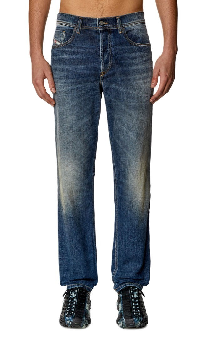 DIESEL 2023 D-Finitive 09H43 Men's Jeans W32/L32 Regular Tapered Blue RRP225