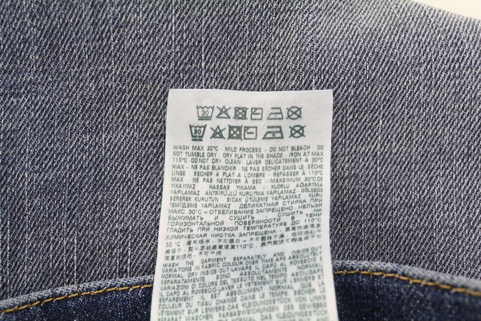 DIESEL 2023 D-Finitive 09H43 Men's Jeans W32/L32 Regular Tapered Blue RRP225