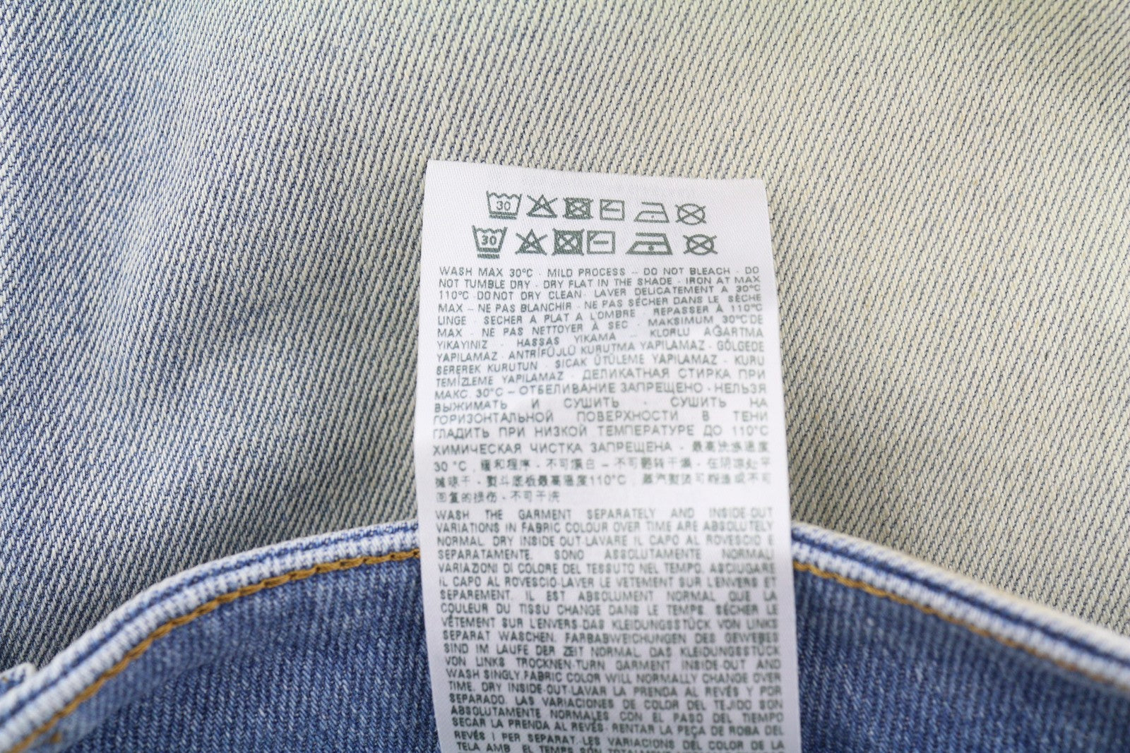 DIESEL 1979 Sleenker 09E89 Men Jeans W32/L32 Skinny Low Waist Paint Blue RRP295