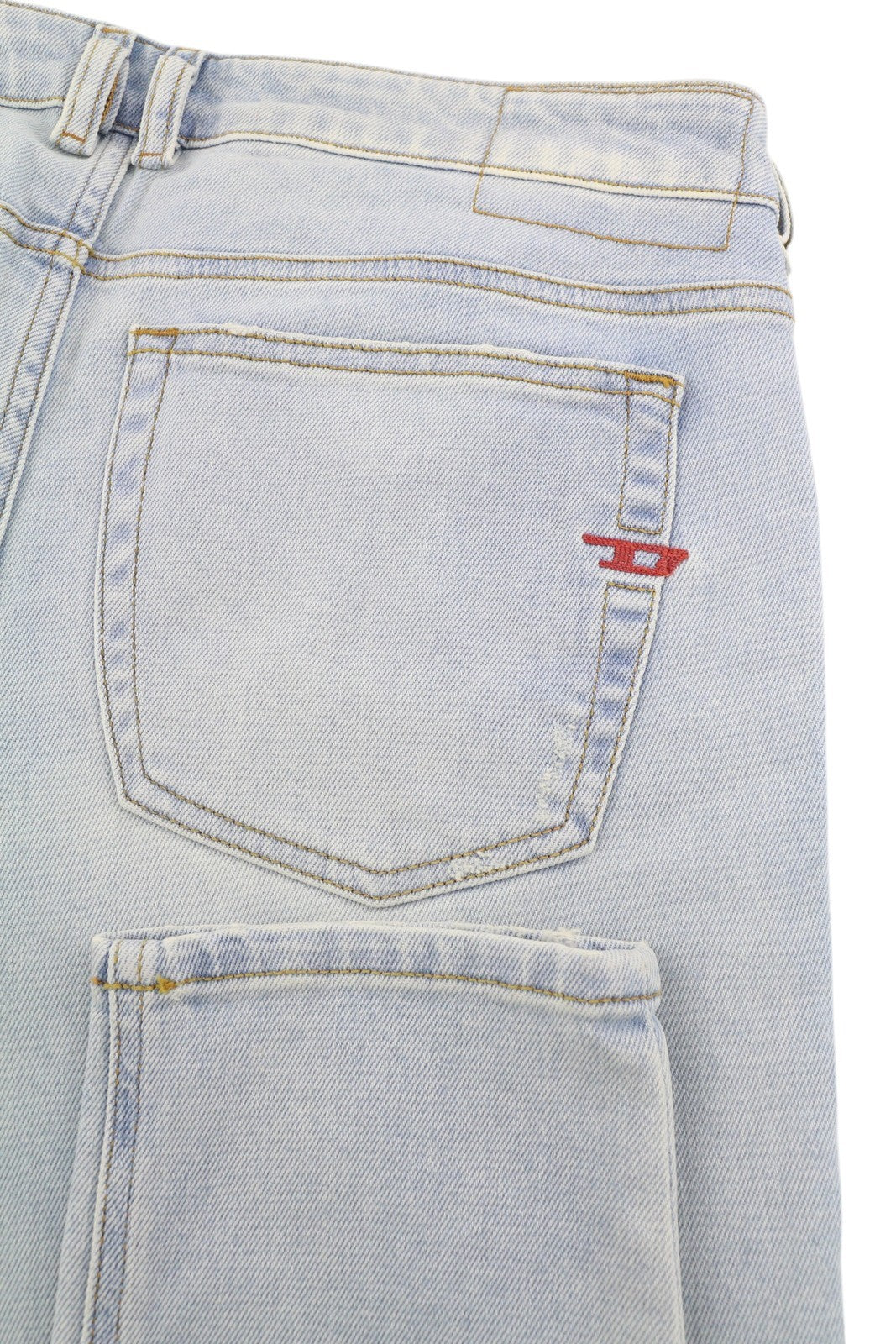 DIESEL 1979 Sleenker 09F14 Men Jeans W32/L32 Skinny Distress Low Blue RRP250