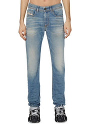 DIESEL 1979 Sleenker 09H71 Men's Jeans W32/L30 Skinny Fit Low Waist Blue RRP225