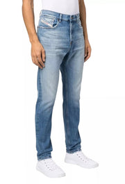 DIESEL 2005 D-Fining 09E85 Men Jeans W32/L30 Regular Tapered Blue Washed RRP295