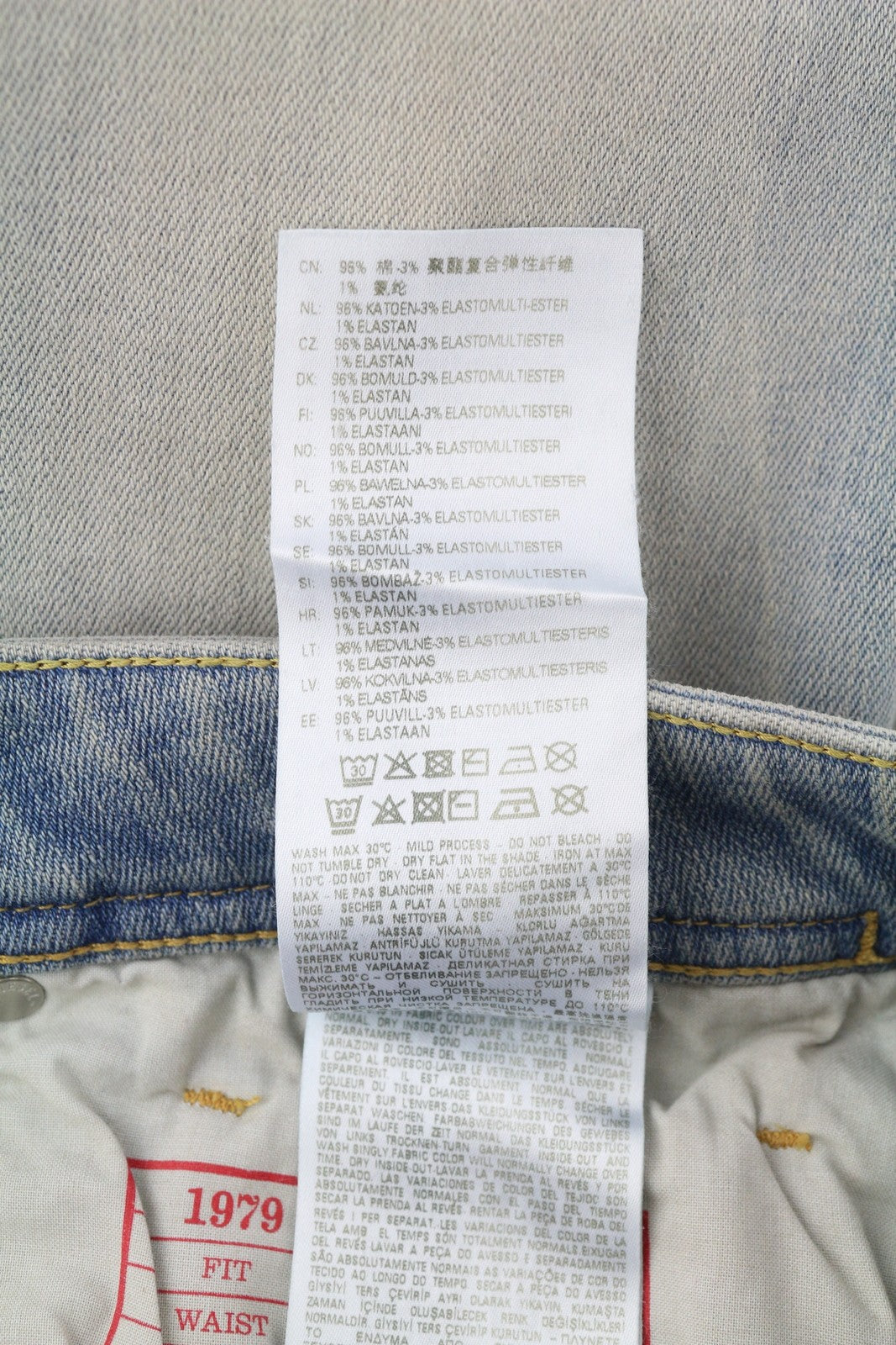 DIESEL 1979 Sleenker 09H75 Men Jeans W32/L30 Skinny Low Blue Washed RRP295