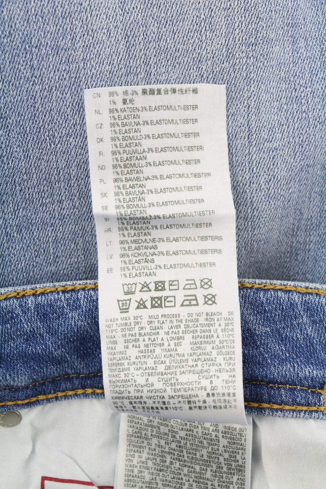 DIESEL 1979 Sleenker 09C01 Men's Jeans W34/L32 Skinny Low Waist Blue RRP195