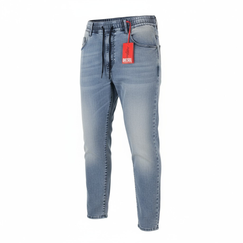 DIESEL D-Krooley Jogg 068DU Men's Jeans W38/L32 Drawstring Blue Denim RRP295