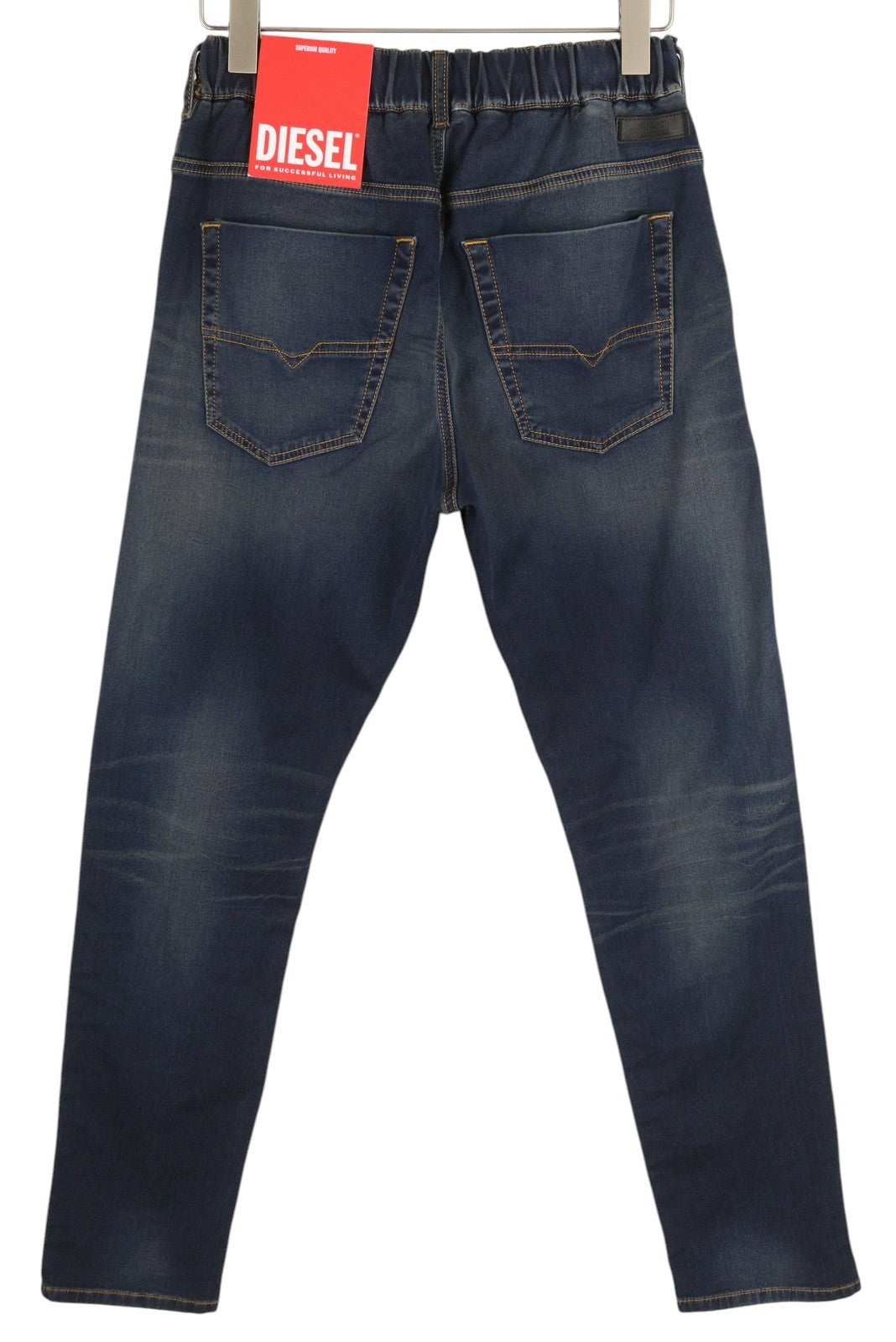 DIESEL Krooley Jogg E69UB Men Jeans W26/L32 Stretch Tapered Blue Washed RRP295