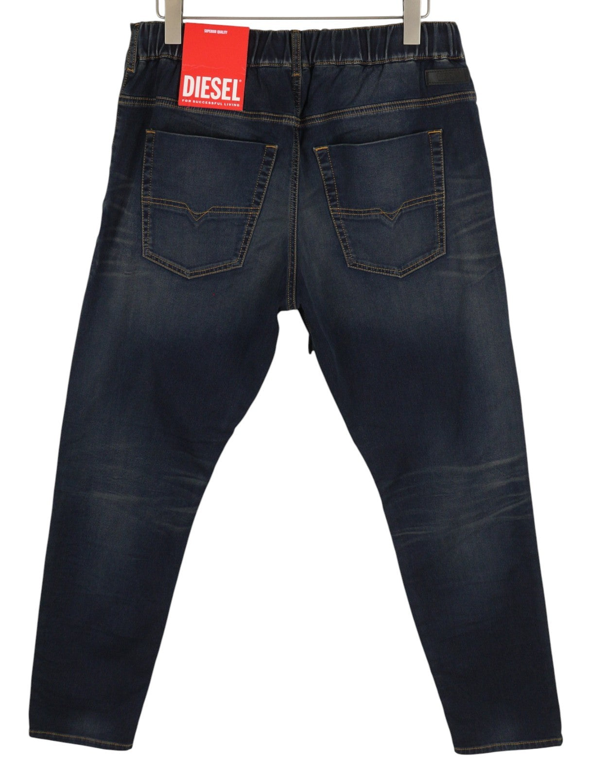 DIESEL Krooley Jogg E69UB Men Jeans W40/L32 Stretch Blue Washed Tapered RRP295