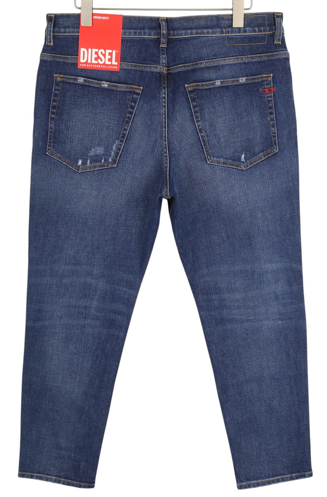 DIESEL 2005 D-Fining 09E45 Men's W32/L32 Washed Blue Regular Distressed RRP175