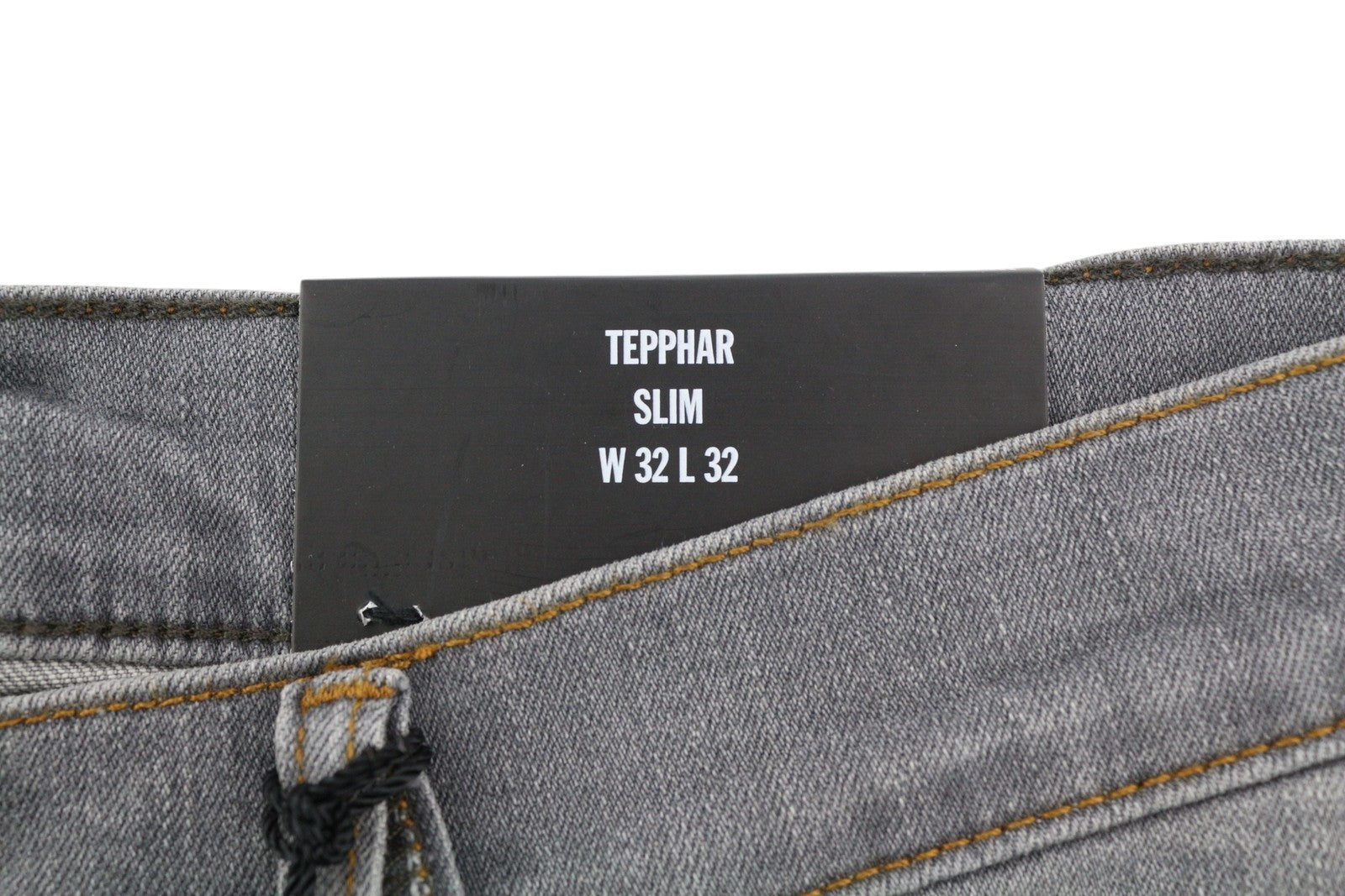 DIESEL Tepphar RB061 Men's W32/L32 Slim Grey Washed Denim Button Fly RRP175