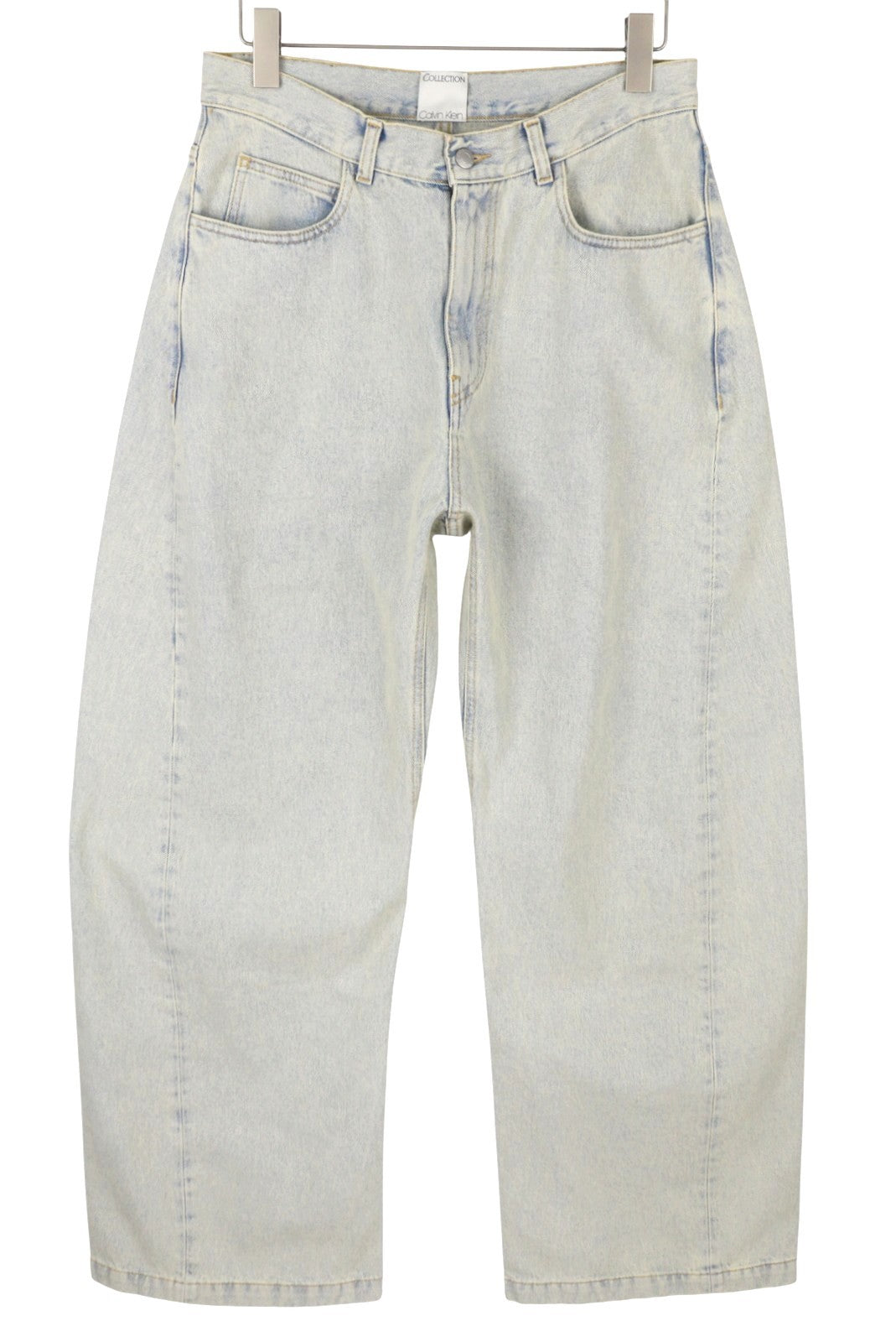 CALVIN KLEIN COLLECTION Men Jeans W32/L32 Blue Faded Relaxed Wide Leg RRP750